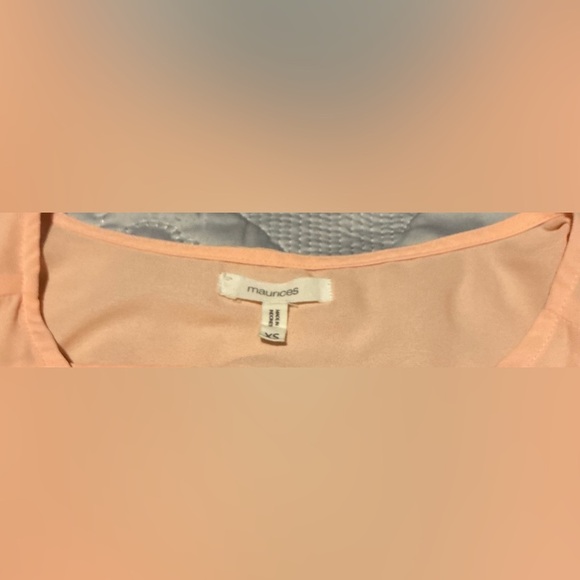 Maurices Orange Sleeveless Scoop Neck Mini Sundress - Picture 9 of 9